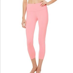 Alo Yoga Macaron Pink 7/8 Leggings